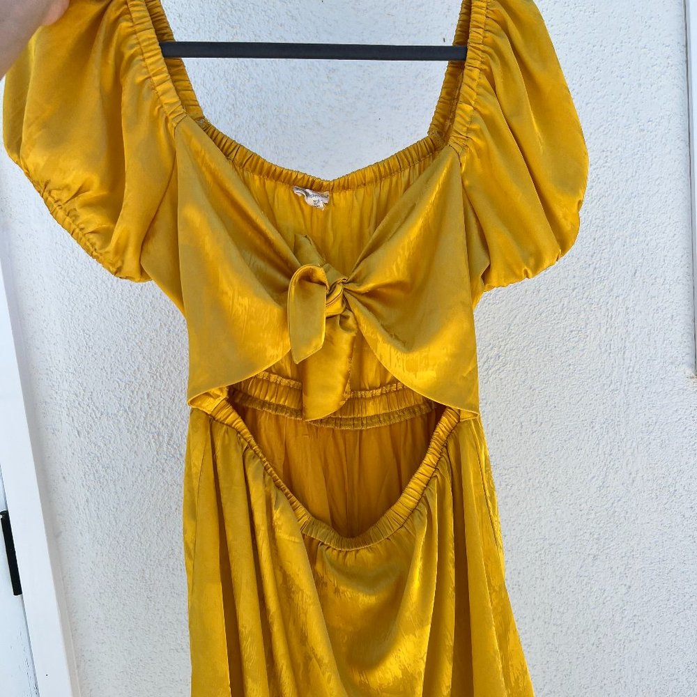 Endless Blu Gold Mini Dress
